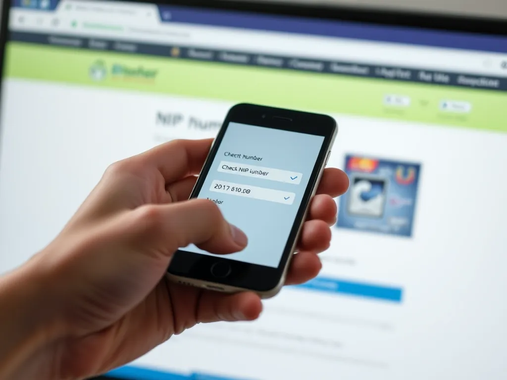 Jak sprawdzić swój nip przez Internet?