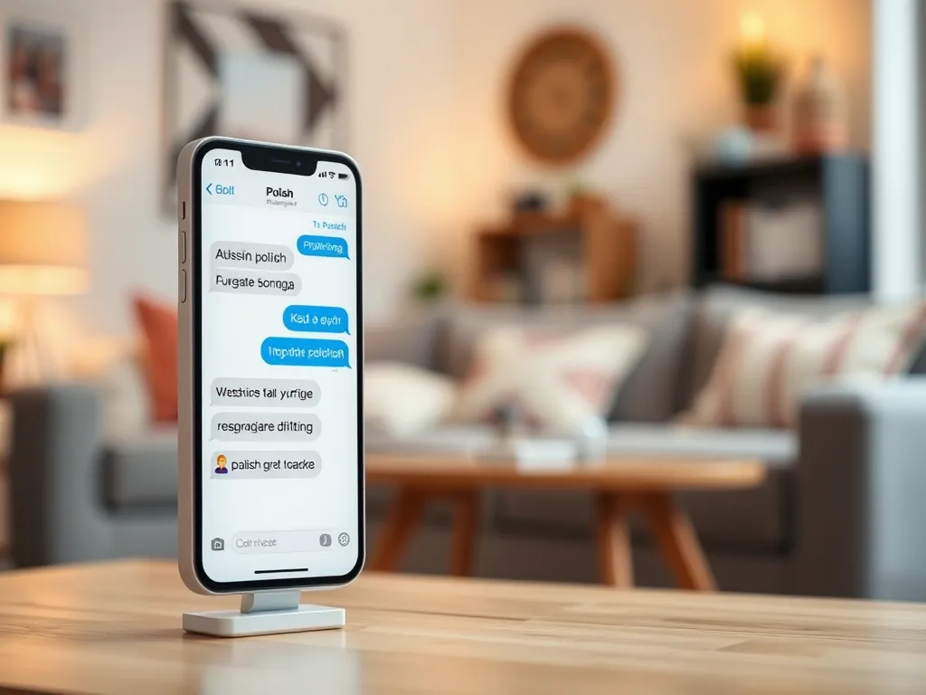 Jak ustawić polskie znaki w wiadomościach SMS?