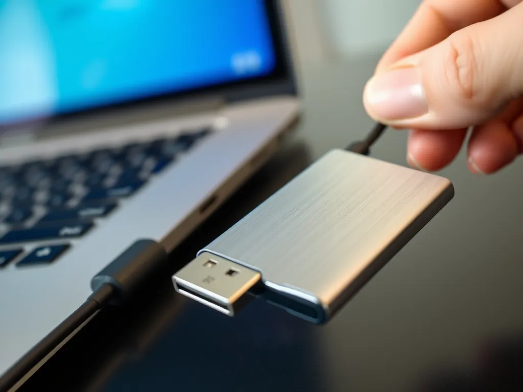 Jak podłączyć dysk ssd do laptopa przez usb?