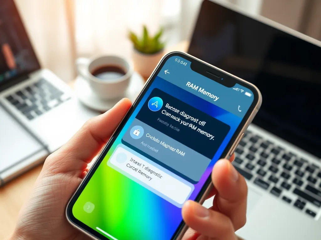 Jak sprawdzić pamięć ram w iphone?