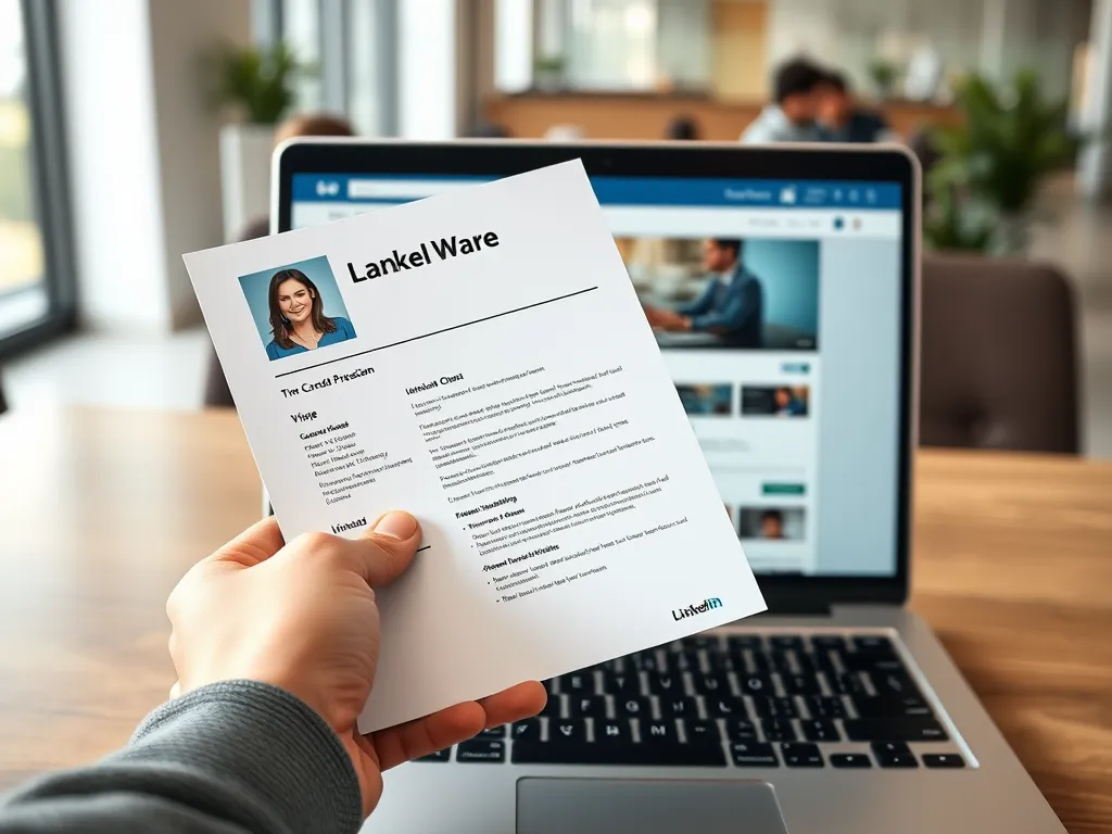 Jak dodać CV na LinkedIn?